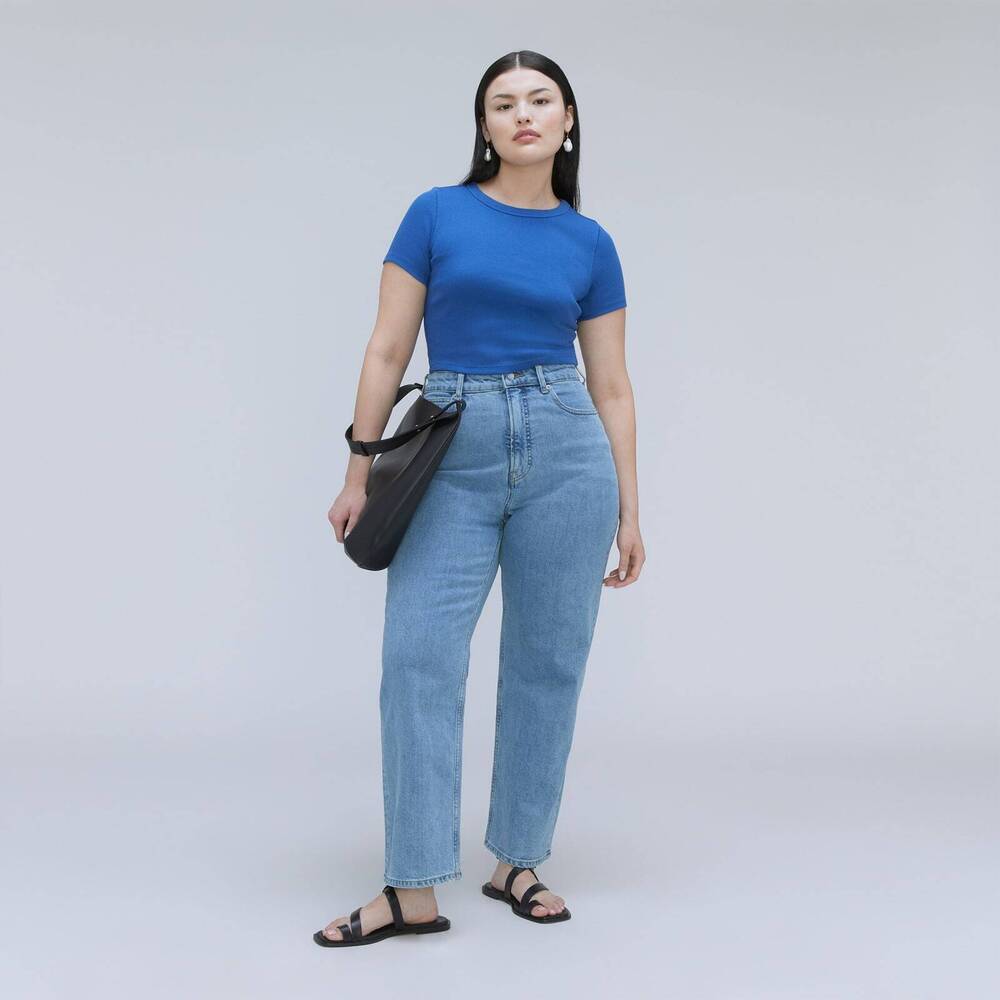 Everlane The Way-High® Hourglass Jean Blue Base - Size 32